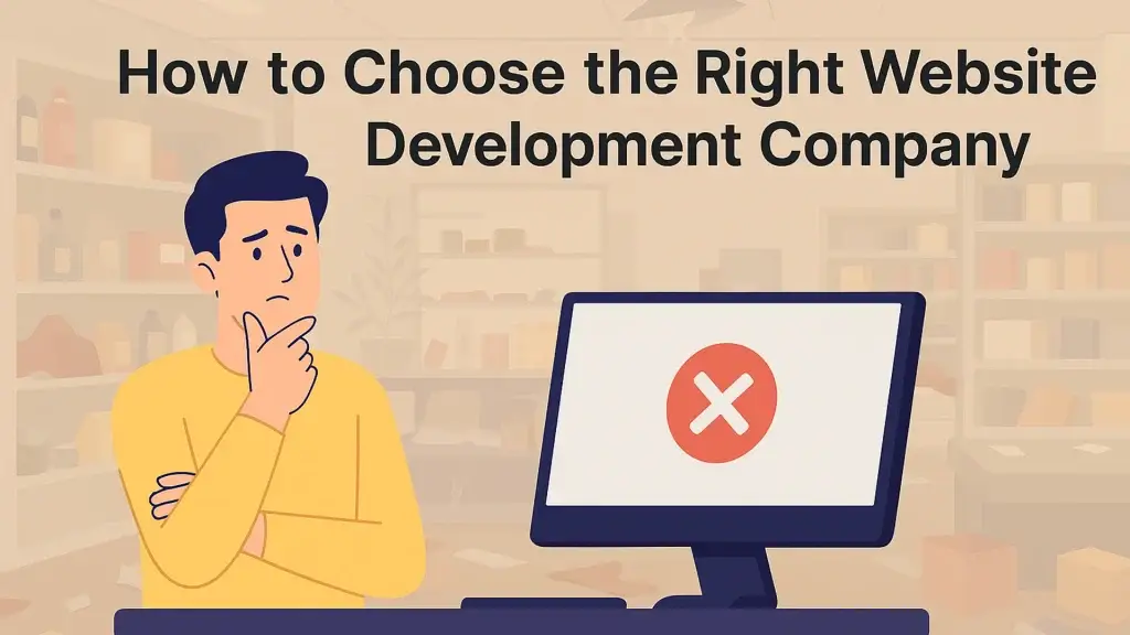 how to choose website development company