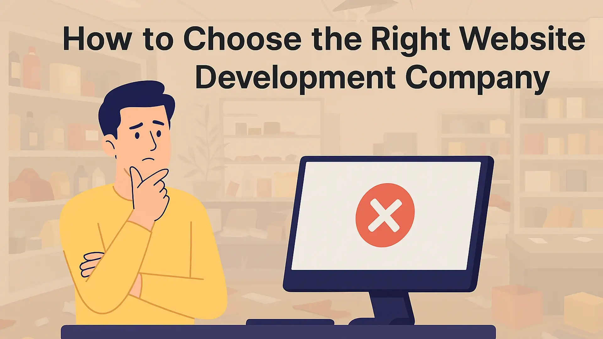 how to choose website development company