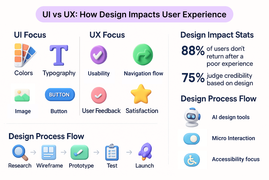 UI vs UX: How Design Impacts User Experience