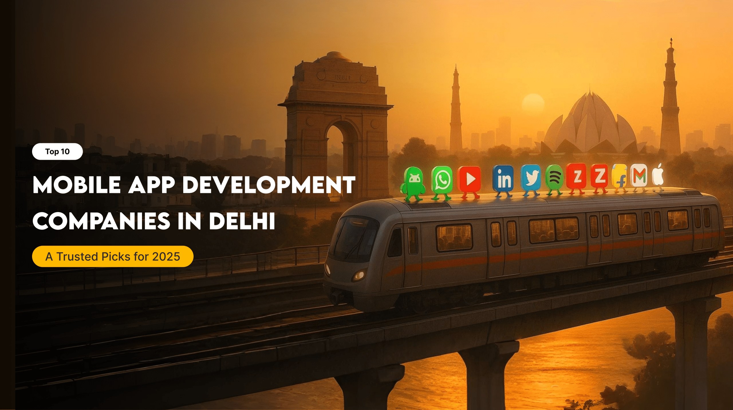 Top 10 mobile app development companies in delhi - a trusted picks for 2025