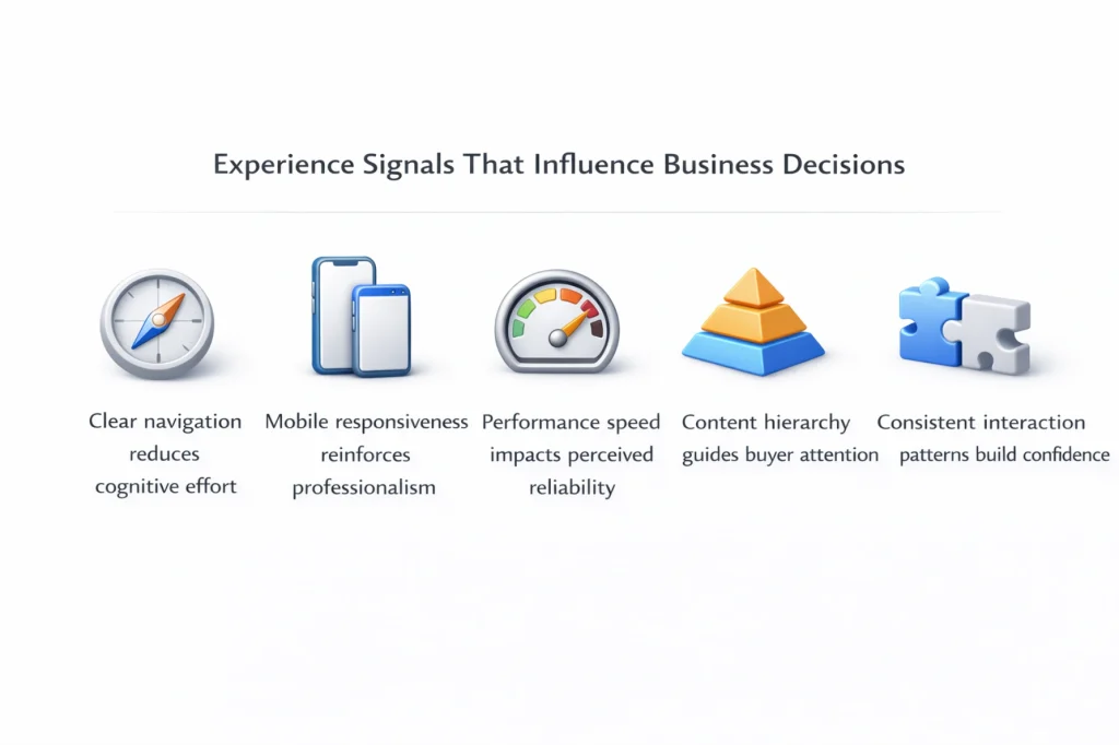 Experience Signals That Influence Business Decisions