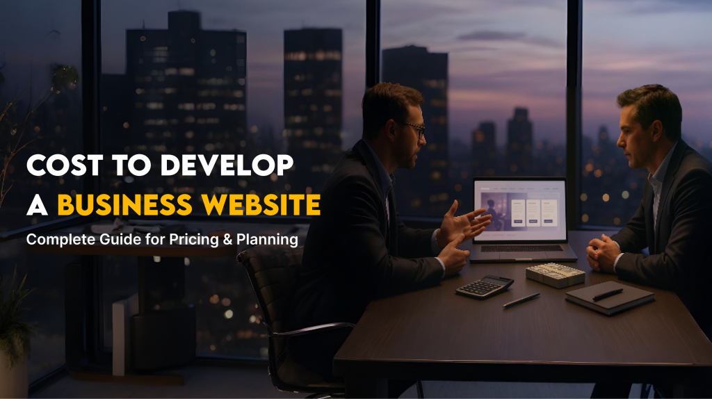 Cost to Develop a Business Website: Complete Guide for Pricing & Planning