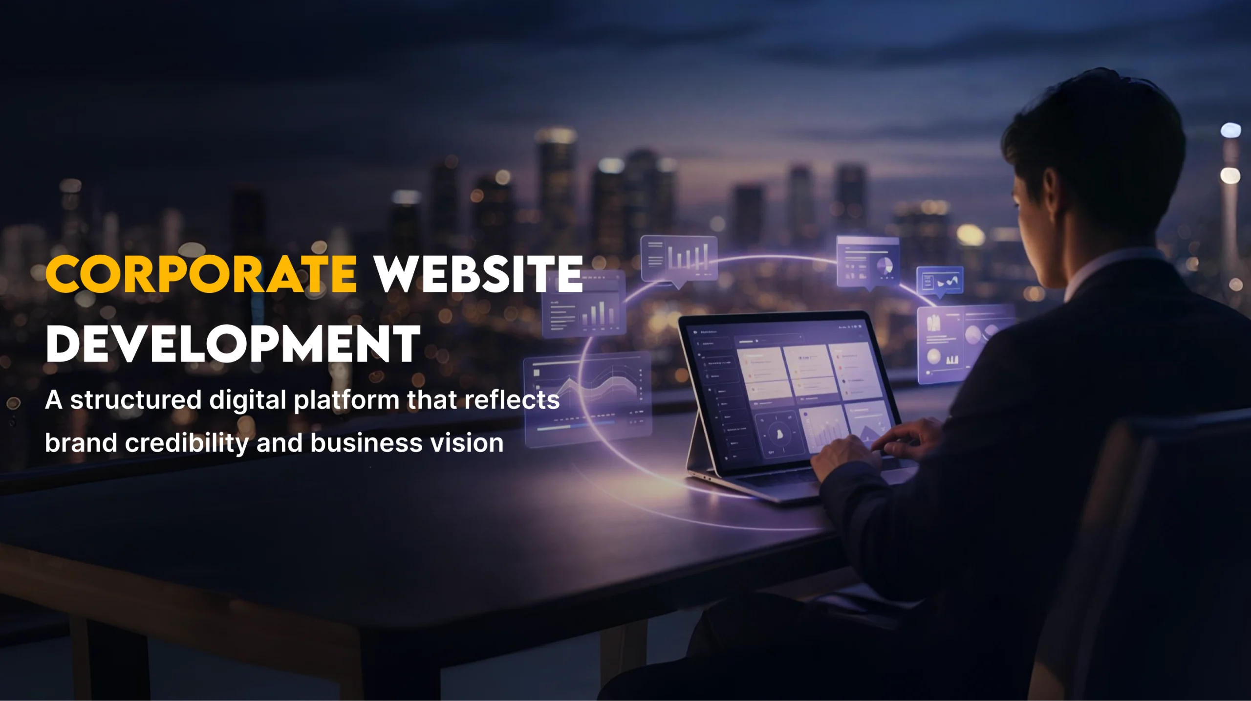 Corporate website development