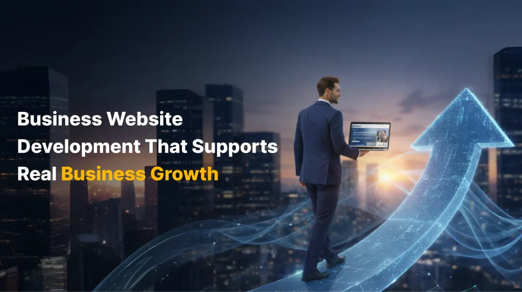 Business website development that supports real business growth