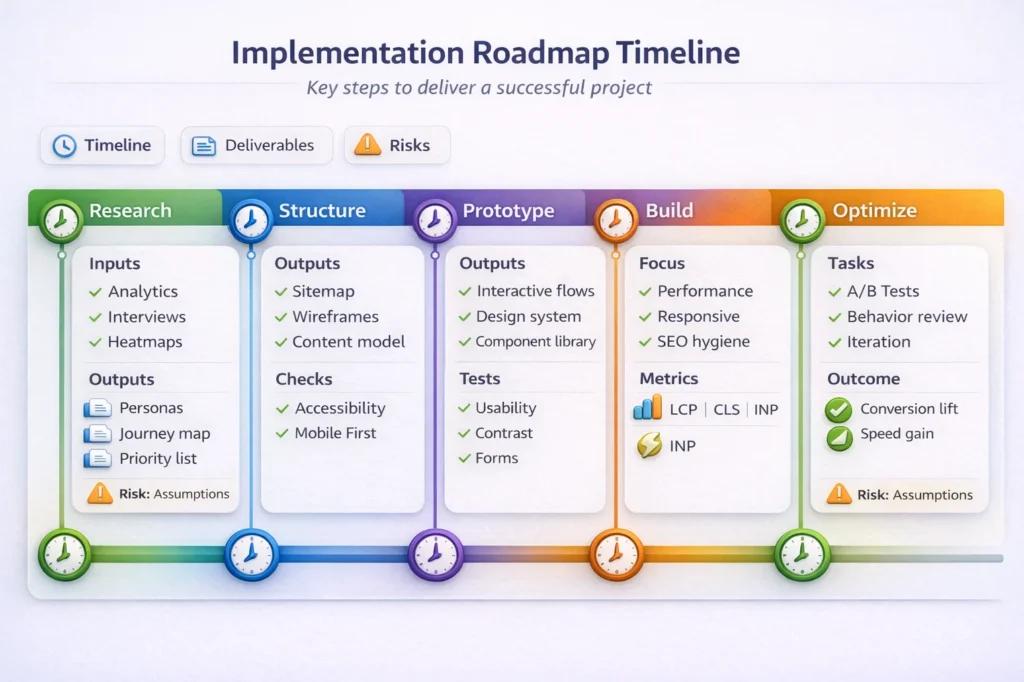 Implementation Roadmap Timeline