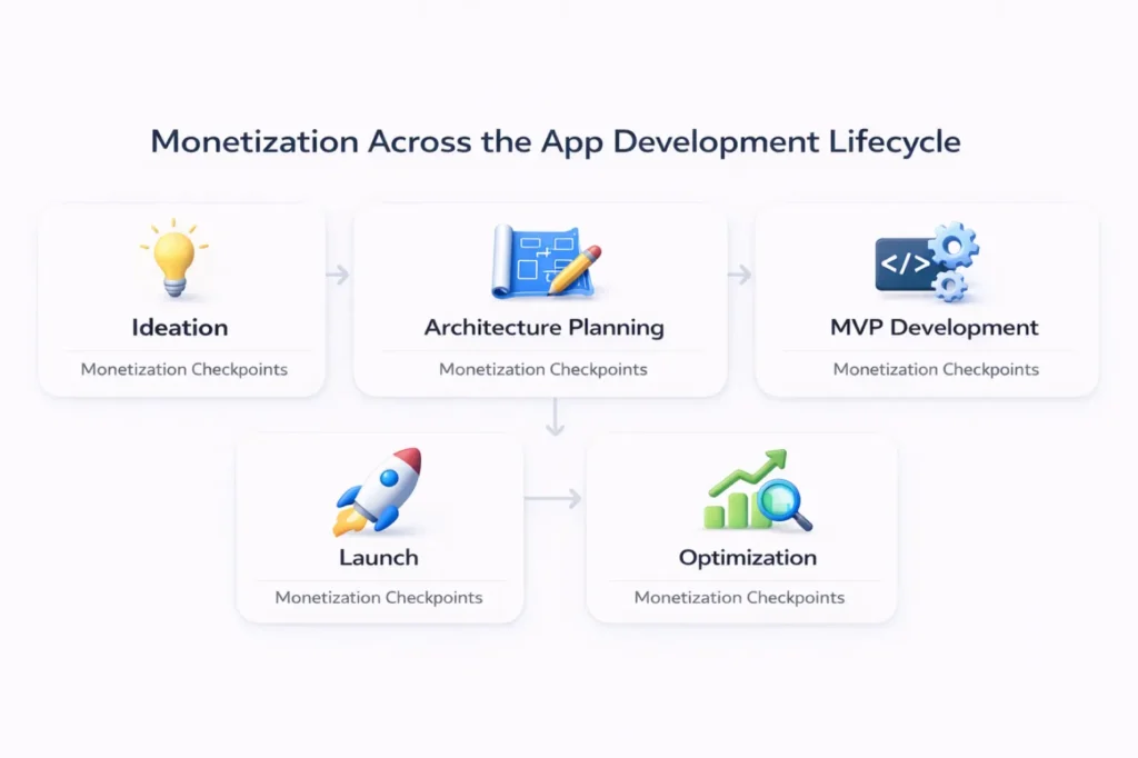 Monetization Across the App Development Lifecycle