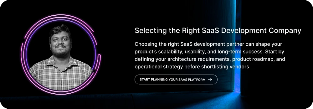 the right SaaS development partner