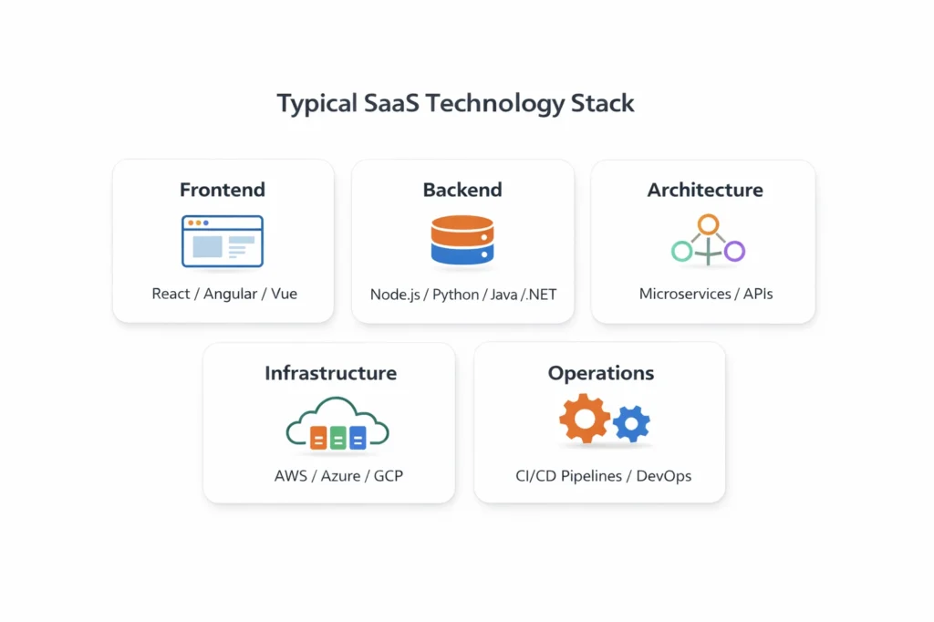 Typical SaaS Technology Stack