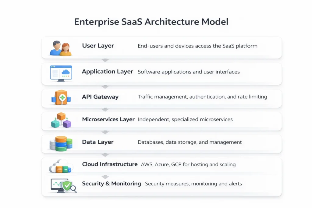Enterprise SaaS Architecture Model