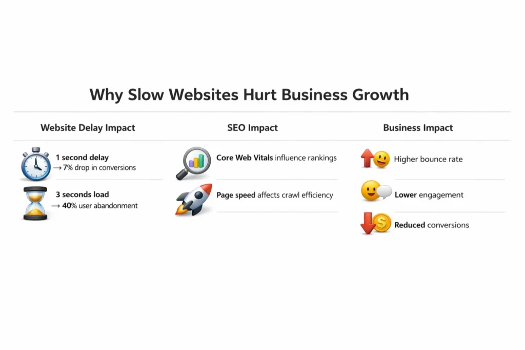 Why Slow Websites Hurt Business Growth