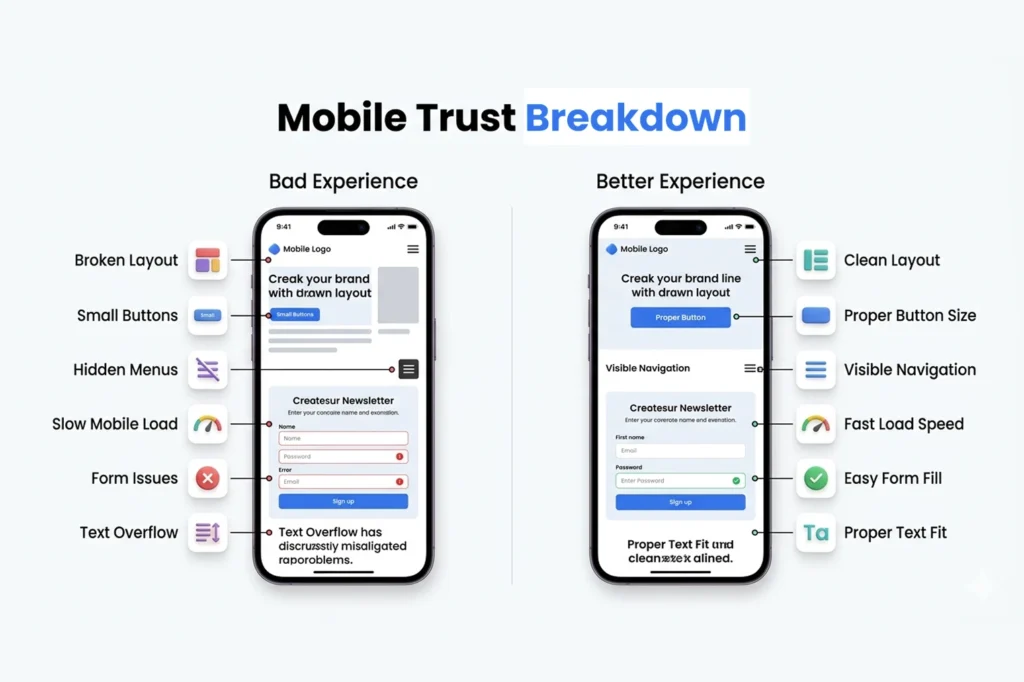 Mobile Trust Breakdown