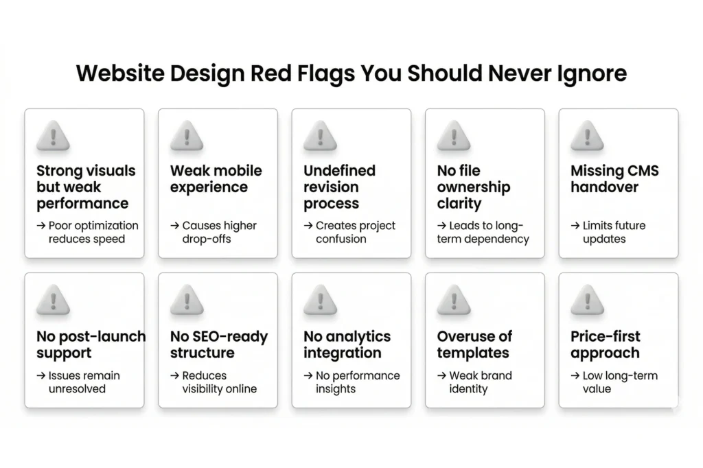Website Design Red Flags