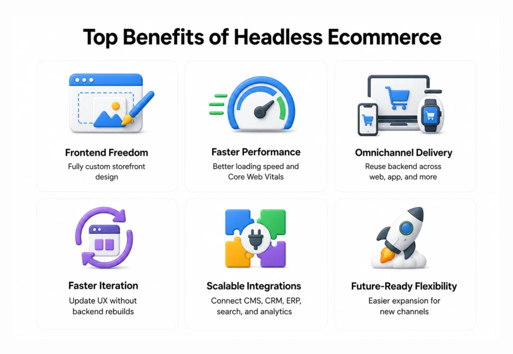 Benefits of headless ecommerce architecture for modern brands