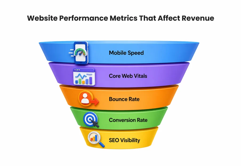 Website Performance Metrics That Affect Revenue