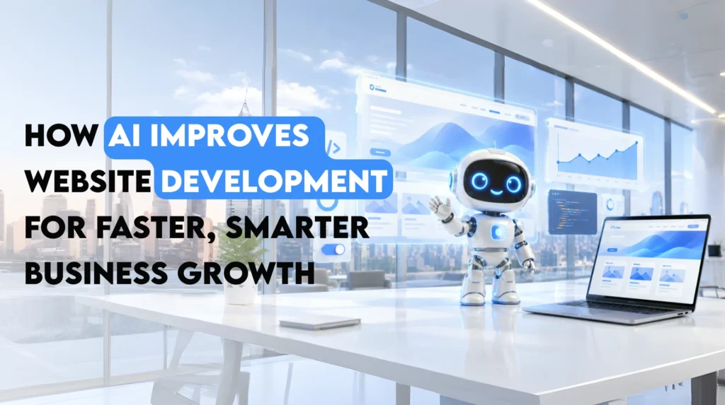 How AI Improves Website Development for Faster, Smarter Business Growth