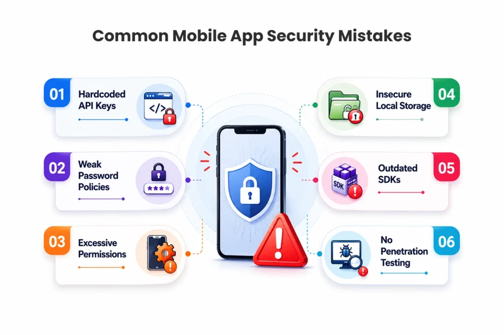 Common Mobile App Security Mistakes