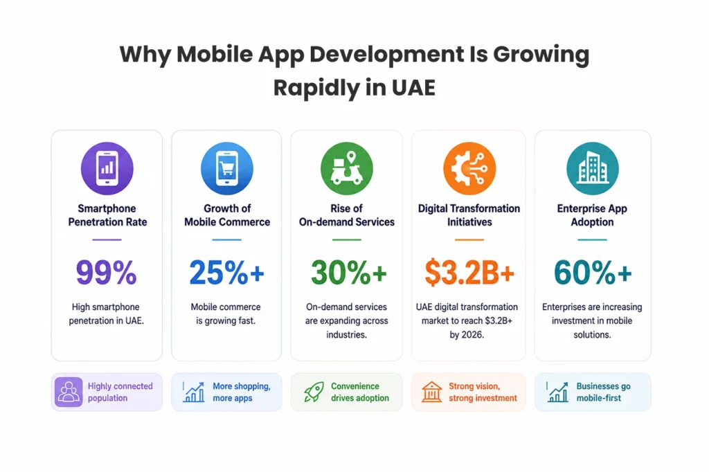 UAE Mobile App Market Growth Snapshot